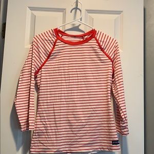Striped Sperry Swim Shirt